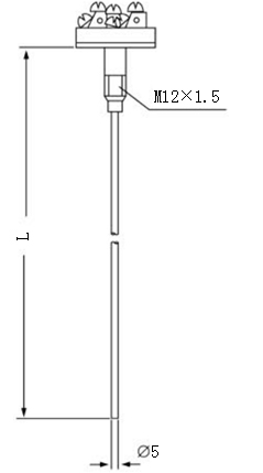 煙道、風(fēng)道熱電偶熱電偶感溫元件